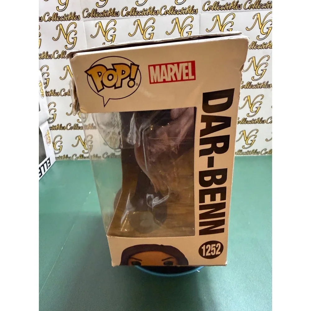 Funko Pop Marvel The Marvels Dar-Benn #1252 Vinyl Bobble-Head Figure Damaged Box